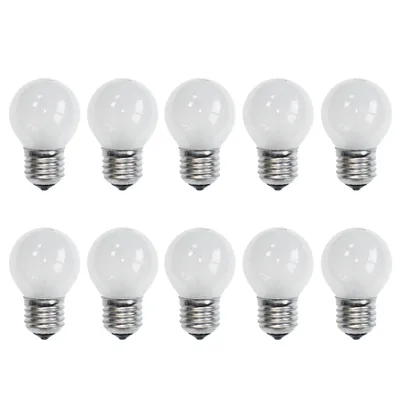 Produktbild von 10 x Glühbirne Tropfen 40W E27 MATT Glühlampe 40 Watt Glühbirnen Glühlampen