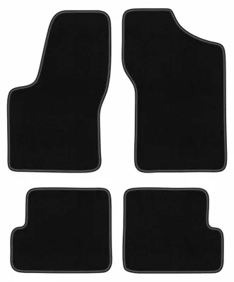 Immagine prodotto di Tappetini in moquette per Fiat Seicento 1998-2010 (hatchback) – set 4 pezzi, neri, su misura – Wielganizator BASIC