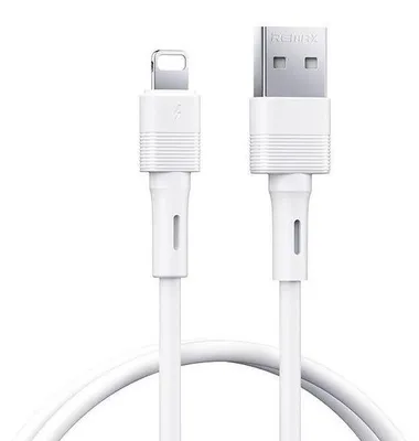 Image de Remax Leya Series Usb/Lightning Cable 1M White Fast Charging 2.4A