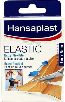 Produktbild von Hansaplast Elastic & wasserabweisend 1 m x 6 cm (1 Stück)