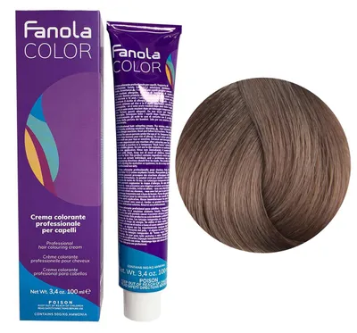 Produktbild von Fanola Haarfarbe Professional Colouring Cream 8.1 Light Blonde Ash
