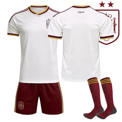 Produktbild von No name no number 2026 World Cup Spain away jerseys for adults and children SIZE:M