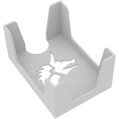 Productafbeelding van Kaarthouder voor D&D spreukkaarten – 1 compartiment, 150 kaarten, grijs