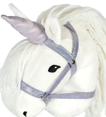 Produktbild von byAstrup Halfter Einhorn Glitter Hobby Horse Unicorn Purple