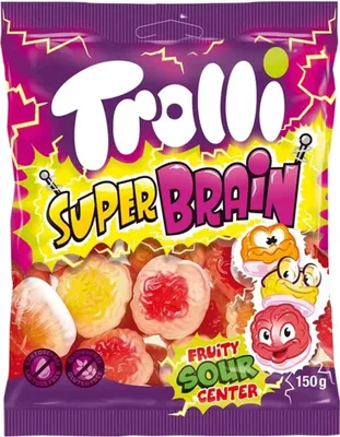 Produktbild von Trolli Super Brain als Halloween Trick or Treat 150g
