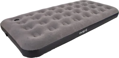 Produktbild von Avenli Luftmatratze Camping CloudCoil grau mit eingebauter Fußpumpe 191x99x22cm