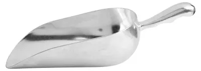 Lebensmittelschaufel Aluminium 38 oz, 30,8 x 12 x 7,4 cm, silber