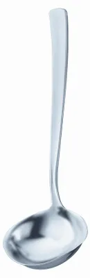 Saucenlöffel aus Edelstahl 18/10, 18 cm, silber, spülmaschinengeeignet