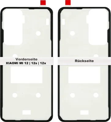 Produktbild von Xiaomi 12 12s 12x Akkudeckel Klebefolie Rahmen Kleber Dichtung Backcover Adhesive Glue