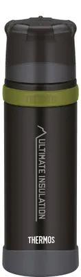 Produktbild von THERMOS MOUNTAIN Thermosflasche 0,50 l, 20 h heiß, charcoal black mat