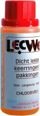 Produktbild von anti-Leck-Sicherungsringe 100 ml Kunststoff gelb