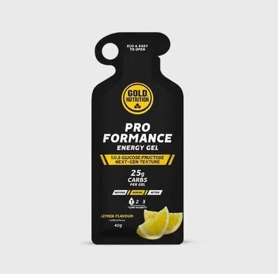 Produktbild von GoldNutrition ProFormance Energy Gel, Zitrone
