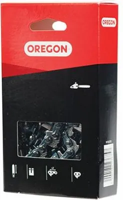 A product box for an Oregon chainsaw chain.