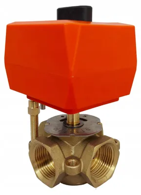 Produktbild von hpcontrol 3-Wege-Mischventil DN32 5/4 AM83 Stellmotor