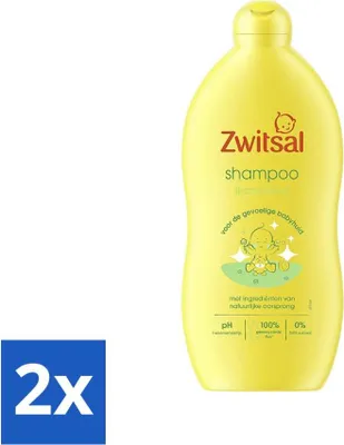 Image de Zwitsal - Shampooing - Doux - Usage quotidien - 700 ml - Pack avantage - 2 pièces