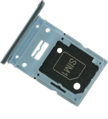 Produktbild von Simkarten Halter für Samsung Galaxy A53 5G - Tray Fach Schublade Schlitten Blau