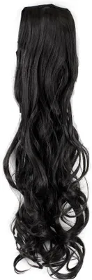 Produktbild von WIG ME UP Zopf, Dunkelbraun, wellig, 63 cm, YZF-1094HT-3