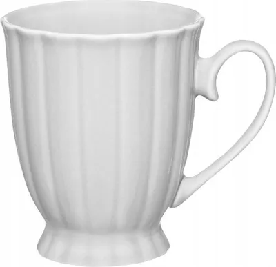 Image de Tasse en céramique 310 ml grise pour boissons Curly