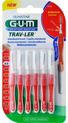 Produktbild von GUM Trav-Ler, 6 Stück(e)