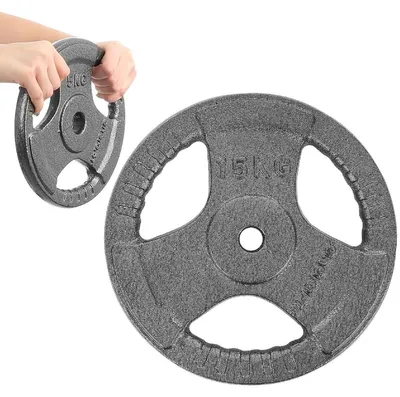 Produktbild von HAMMERTONE 15 kg Hantel, ENERO FIT, Durchmesser 26,5 mm