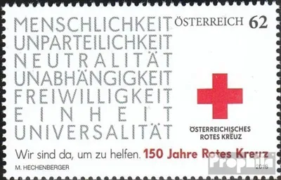 Produktbild von Briefmarken Österreich 2013 Mi 3071 (kompl.Ausg.) gestempelt Rotes Kreuz
