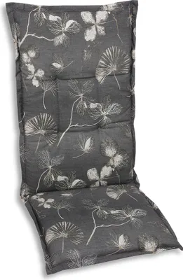 Produktbild von GO-DE Textil, Sesselauflage Mittellehner, Einzelset, Farbe: taupe, Maße ca.: 108 cm x 50 cm x 6 cm, Rückenhöhe: 60