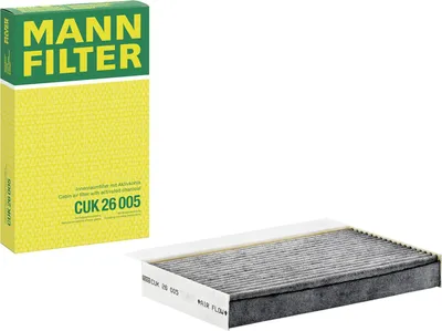 Produktbild von MANN Aktivkohle-Innenraumfilter für Renault Fluence Megane III CC 1,2-2,0 ab 2008