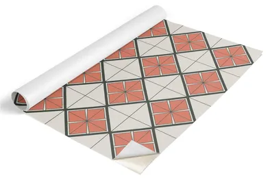 Obrázek produktu pro Fólie na nábytek Tulup – samolepicí fólie na nábytek – samolepicí fólie 75 x 150 cm – fólie na skříně – fólie na nábytek – fólie do kuchyně – voděodolná – omyvatelná – samolepicí – bez vzduchových bublin – šachovnicový vzor z dlaždic