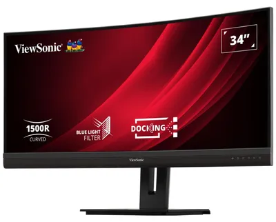 Immagine prodotto di ViewSonic VG3456C 34" VA Monitor, 3440 x 1440 UWQHD, 100Hz, 5ms