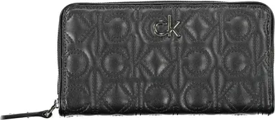 Produktbild von Elegante Damen-Geldbörse Schwarz: 5 Fächer, RFID-Schutz, Reißverschluss