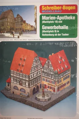 Obrázek produktu pro Schreiber-Bogen Modelování Marienapotheke Rothenburg HO