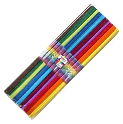 Obrázek produktu pro Vrásnitý papír 50 x 200, mix B, 10 rolí – GDD