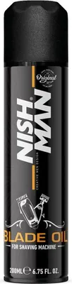 Produktbild von Nishman | Pflegeöl für Haarschneider - 200 ml - Hochwirksam - Verlängert Lebensdauer - Einfache Anwendung