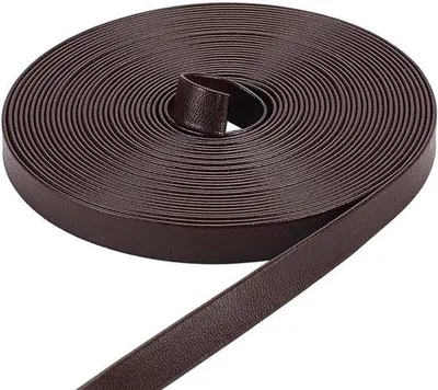 Produktbild von Lederriemen 5mm breit braun mit Schnalle