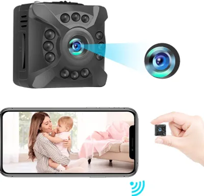 Produktbild von 1 Set 1080p drahtlose Kamera Nachtsicht Smart Home Camera Überwachung für Zuhause