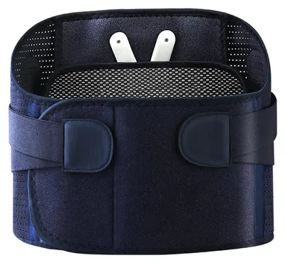 Produktbild von Zimilo Rückenstütze mit Wärmefunktion und Massage, 3 Stufen, 3D-Stütze und Ergonomisch, Doppelstütze, ideal gegen Rückenschmerzen und zur Entspannung