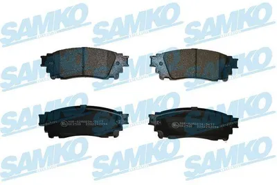 Produktbild von SAMKO Bremsbeläge Satz Hinten Bremsklötze für TOYOTA Alphard / Vellfire (H3) 5SP2094