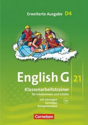Immagine prodotto di English G 21. Erweiterte Ausgabe D 4. Klassenarbeitstrainer mit Lösungen und Audios online