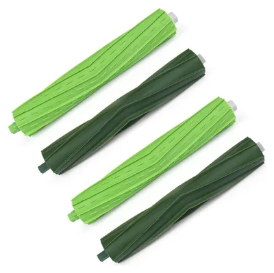 Produktbild von 2 Set Rollen Bürste für iRobot, Bürsten Ersatzteile für iRobot E Serie E5 E6 i Serie i7 i7+ i7 Plus i3 i3+ Robotik 4 Gummibürsten