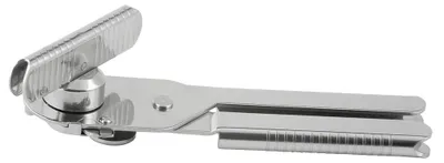 Blikopener 21 cm, Edelstahl, silber, mit Deckelzange