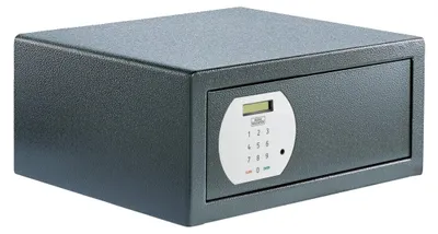 Productafbeelding van BURG-WÄCHTER PS 130 E FP LAP, Inbouw kluis, Grijs, Elektronisch, Vingerafdruklezer, 27,4 liter, Staal, 1 plank