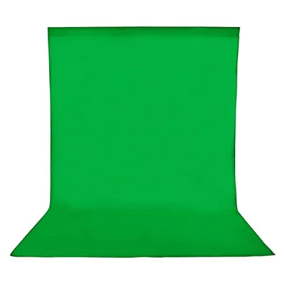Obrázek produktu pro Fotografické pozadí, materiál polyester-bavlna, omyvatelné studiové pozadí, zelené, 6000x3000