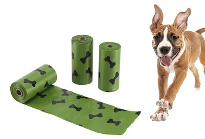 Imagen del producto de Bolsas para recoger los excrementos de perros con aroma