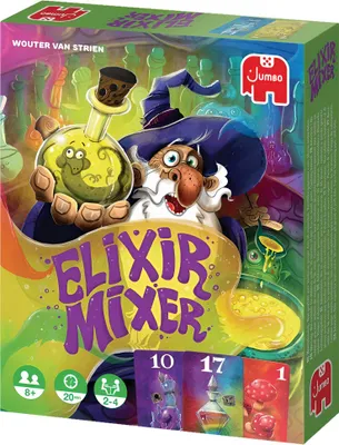 Produktbild von Jumbo Elixir Mixer, Kartenspiel, Sammelkartenspiel, 8 Jahr(e), 20 min, 20 min, Familienspiel