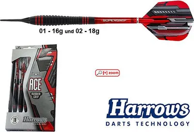 Imagen del producto de Harrows Softdart "ACE", 16/18 g, 16 g