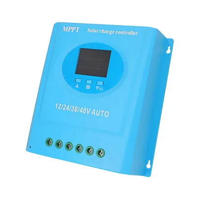 Obrázek produktu pro 100A MPPT regulátor solárního nabíjení 12V 24V 36V 48V LCD displej Inteligentní regulátor baterií se dvěma USB výstupy pro olověné/lithiové baterie