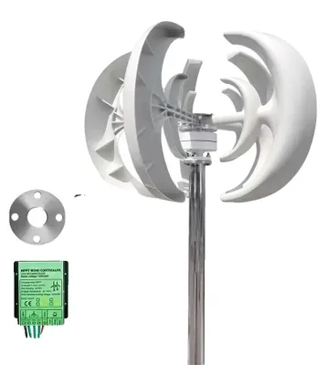 Obrázok produktu pre Generátor veterných turbín, tichý, s vertikálnou osou, s bezplatným MPPT regulátorom, 3000 W, 48 V