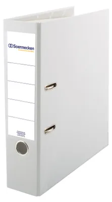 Immagine prodotto di Cartella Soennecken 3333 DIN A4 80mm PP bianco
