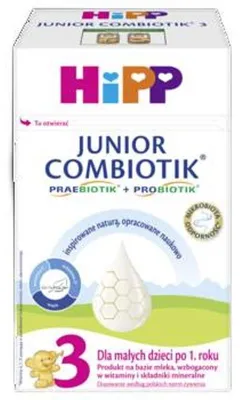 Obrázok produktu pre HiPP Junior Combiotik 3 dojčenská výživa 550 g