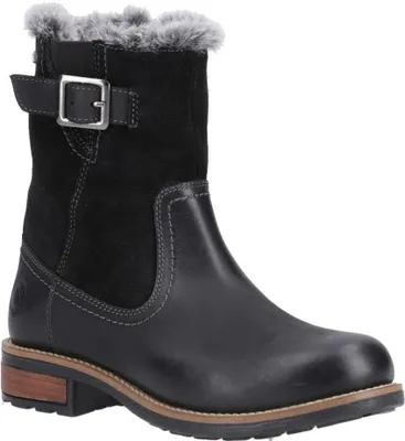 Obrázek produktu pro Cotswold - Dámská kotníková obuv "Kemerton", semiš FS11044 (38 EU) (Černá)